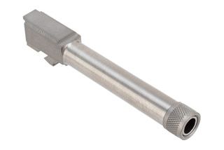 Wilson Combat Full Fit Match Grade Barrel for Glock 19 Gen 3-5 has a polished finish